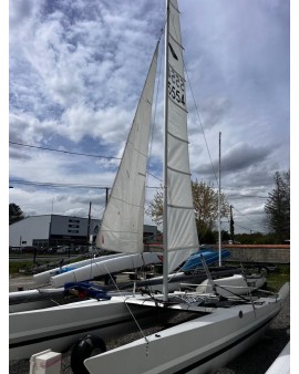 Catamaran Dart 18 avec Mise à l'eau et remorque de route