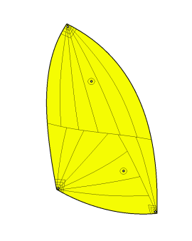 Spi compatible HC 15 / HC16 Nylon 1,1Oz - Jaune