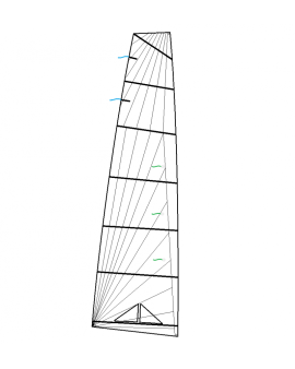 GV Mystère 5.0 XL Mylar coupe tri-radial - Incolore