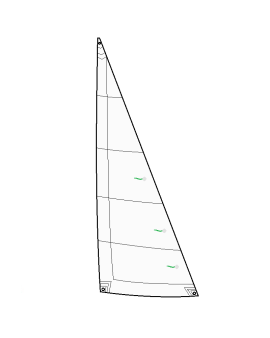 Foc compatible Laser Pico - Dacron 210g